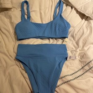 Aerie BRAND NEW Blue Bikini Set